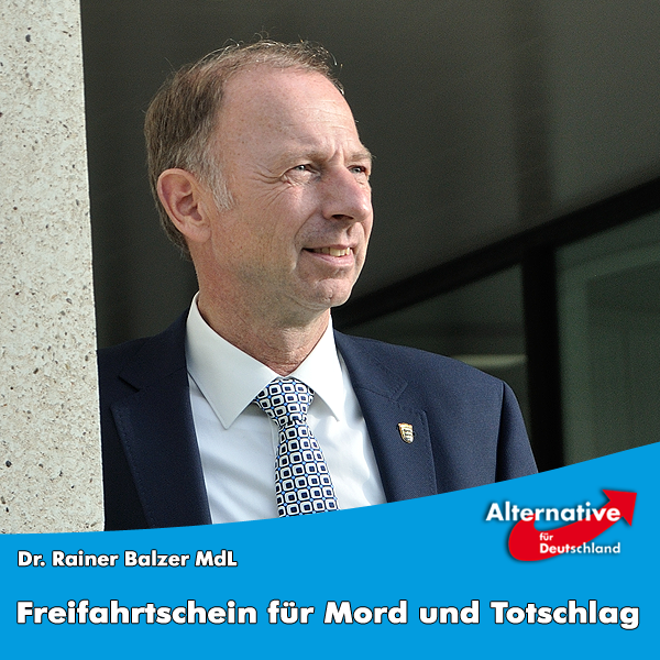 Freifahrtschein für Mord und Totschlag